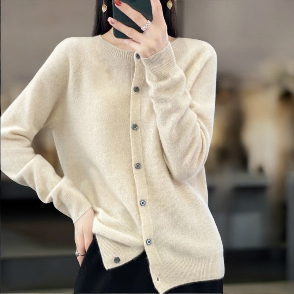 Leonie | Stickad Cardigan